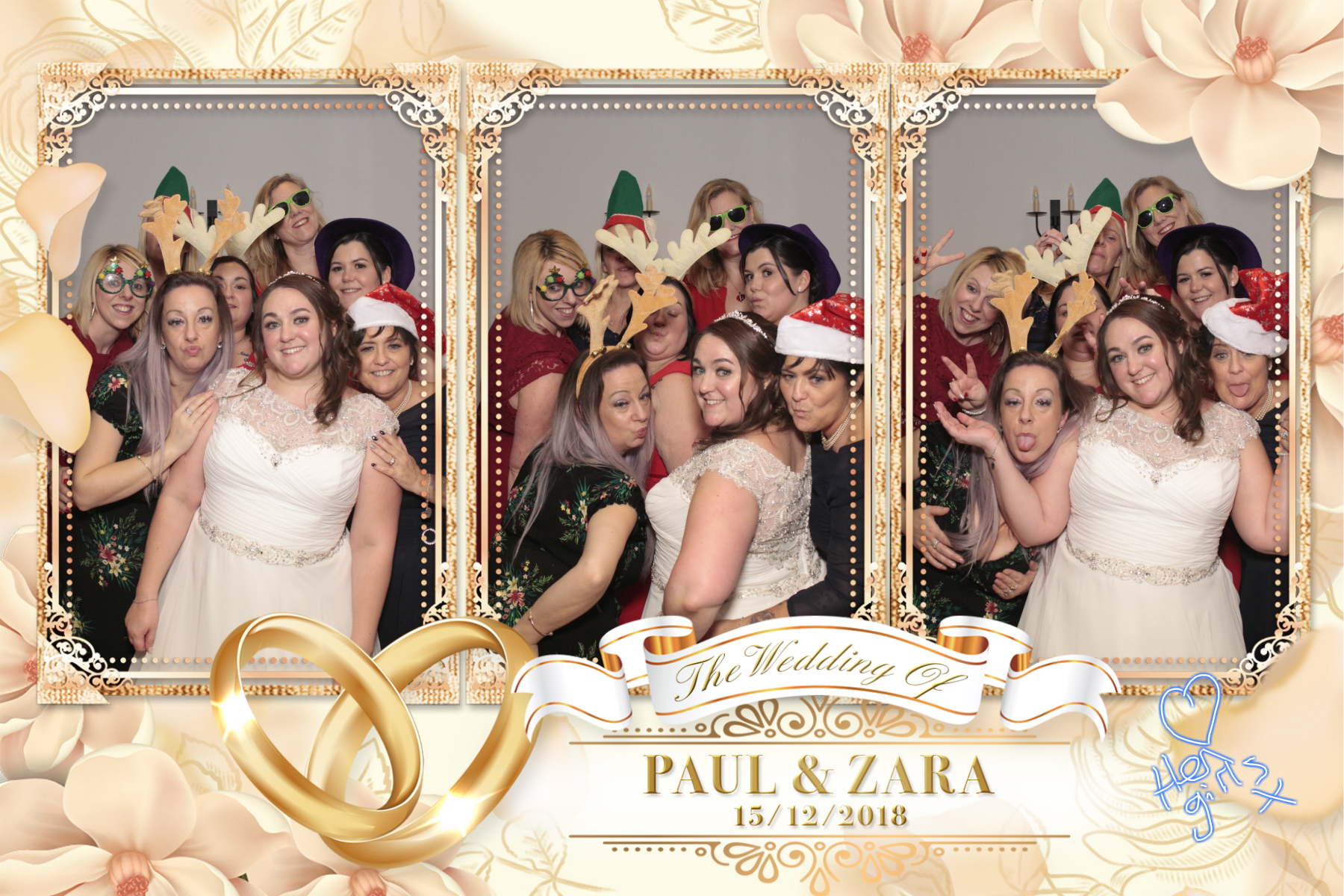 Paul & Zara's Wedding | View more photos from the event at gallery.myphotoboothexperience.co.uk/u/MyPhotoBoothExperienceLtd/Paul-Zaras-Wedding
